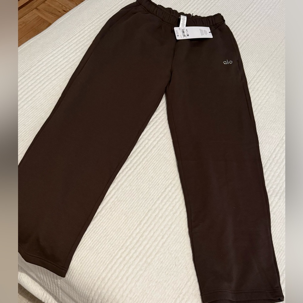 ALO Yoga Chocolate Brown Joggers